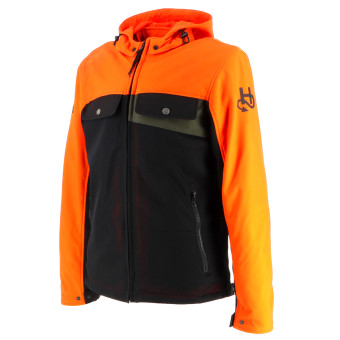 Helstons Cross Air Mesh Negro Naranja Caqui