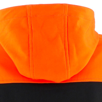 Helstons Cross Air Mesh Negro Naranja Caqui
