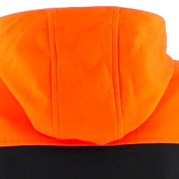 Helstons Cross Air Mesh Negro Naranja Caqui