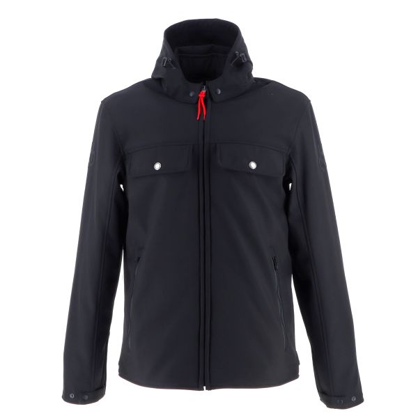 Cazadora moto Helstons Cross Air Mesh Negro Negro