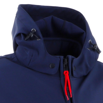Helstons Cross Air Mesh Plata Azul Rojo