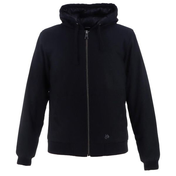 Cazadora moto Helstons Dakota Coton Canvas Negro