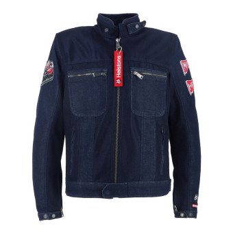 Cazadora moto Helstons Delta Air Mesh Azul