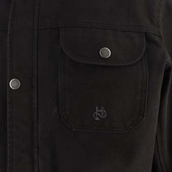 Helstons Detroit Canvas Negro