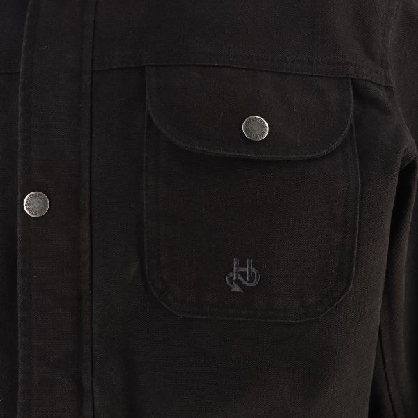 Helstons Detroit Canvas Negro