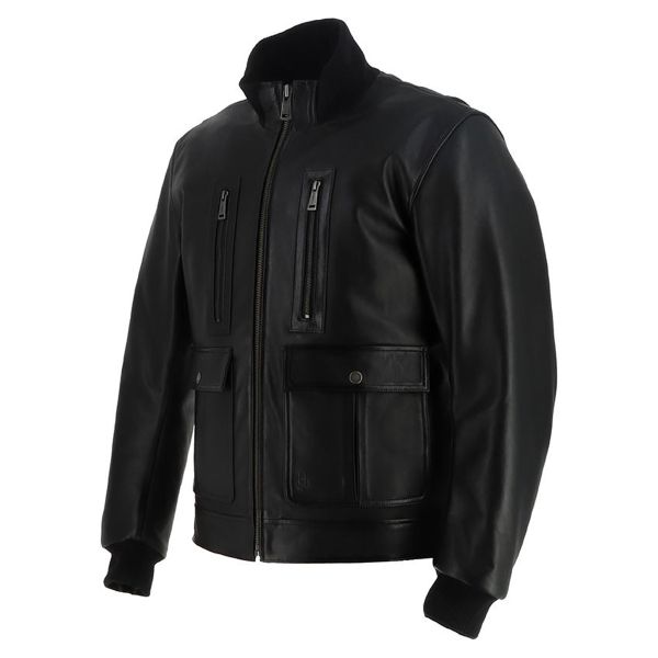 Helstons Downtown Leather Rag Negro