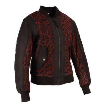 Helstons Elisa Air Mesh Negro Leopardo