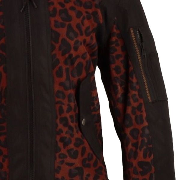 Helstons Elisa Air Mesh Negro Leopardo