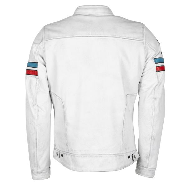 Helstons Elron Leather Rag White