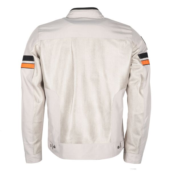 Helstons Elron Mesh Silver Black Orange