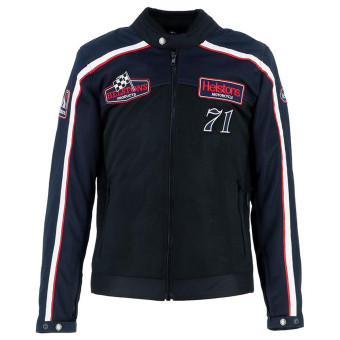 Cazadora moto Helstons Formula Sport Air Blue Black