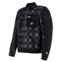 Cazadora moto Helstons Genesis Air Lady Black Grey