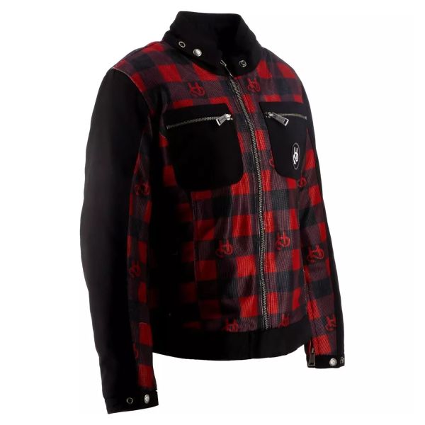 Helstons Genesis Air Lady Black Red