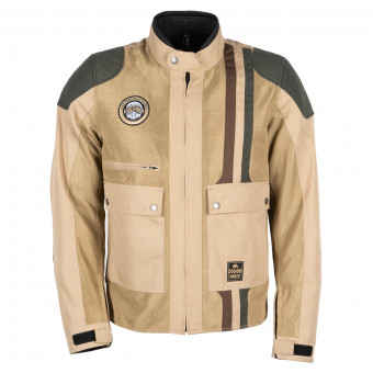 Cazadora moto Helstons Hamilton Mesh Beige