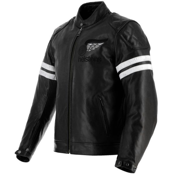 Cazadora moto Helstons Jake Speed Leather Black