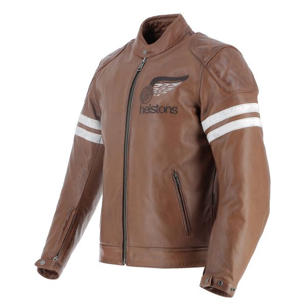 Cazadora moto Helstons Jake Speed Leather Camel Cazadora moto Helstons Jake Speed Leather Camel