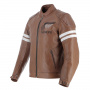 Cazadora moto Helstons Jake Speed Leather Camel
