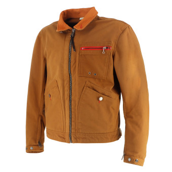 Cazadora moto Helstons James Canvas Kraft