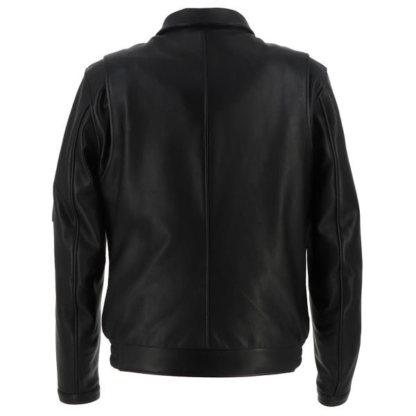 Helstons Jet Leather Rag Negro