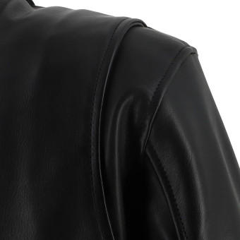 Helstons Jet Leather Rag Negro