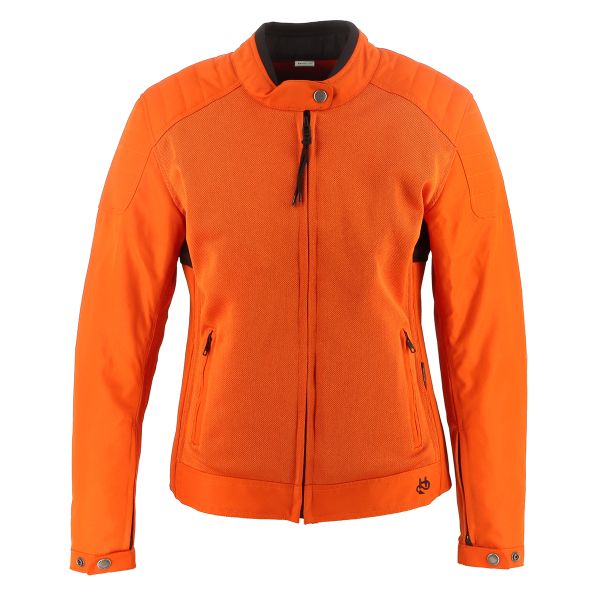 Cazadora moto Helstons Jody Air Mesh Naranja