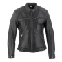 Cazadora moto Helstons Jody Piel Soft Negro