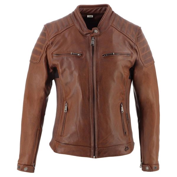 Cazadora moto Helstons Jody Piel Soft Tan Cir