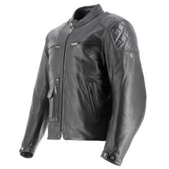 Helstons Johnson Leather Rag Black