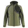 Cazadora moto Helstons Jump Khaki Negro