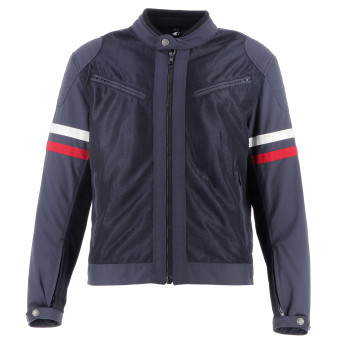 Cazadora moto Helstons Monaco Air Mesh Blue