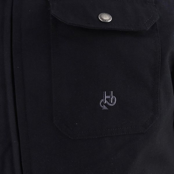 Helstons Oregon Coton Canvas Negro