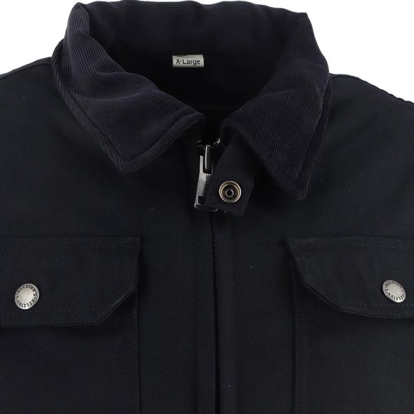 Helstons Oregon Coton Canvas Negro