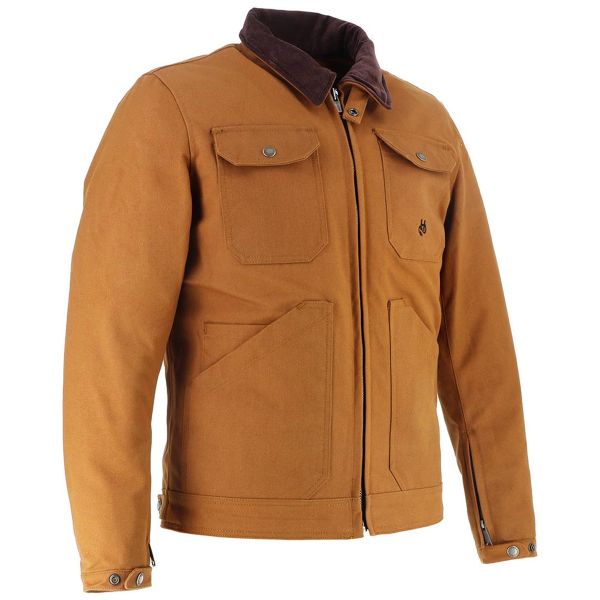 Helstons Oregón Lienzo de algodón Kraft