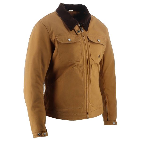 Helstons Oregon Lady Lienzo de algodón Kraft