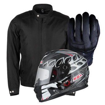Cazadora moto Helstons Pack Carnet de Conducir Moto 11