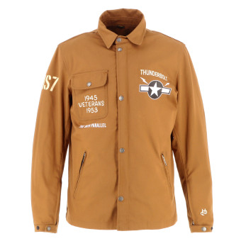 Cazadora moto Helstons Patriot Canvas Kraft