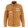 Cazadora moto Helstons Patriot Canvas Kraft