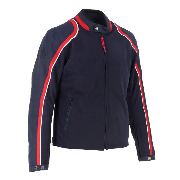 Helstons Phoenix Air Mesh Azul Rojo Blanco