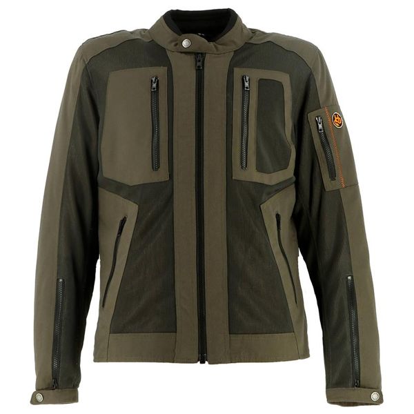 Cazadora moto Helstons Puma Air Khaki Cazadora moto Helstons Puma Air Khaki