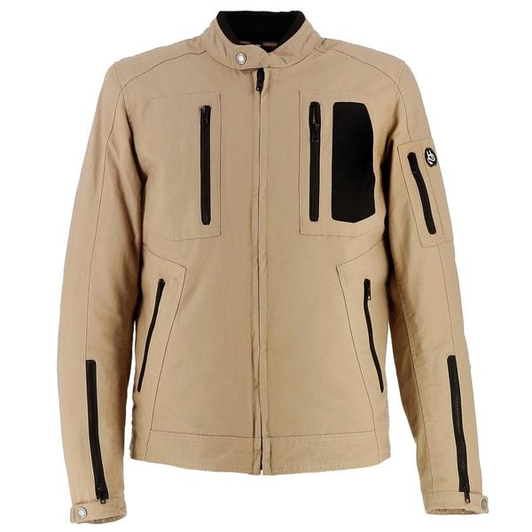 Cazadora moto Helstons Puma Beige Cazadora moto Helstons Puma Beige
