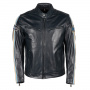 Cazadora moto Helstons Race Leather Rag Blue