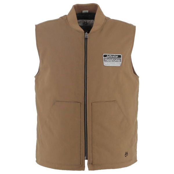 Cazadora moto Helstons Ferrocarril Coton Kraft