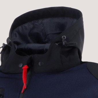 Helstons Soft Air Mesh Negro Azul