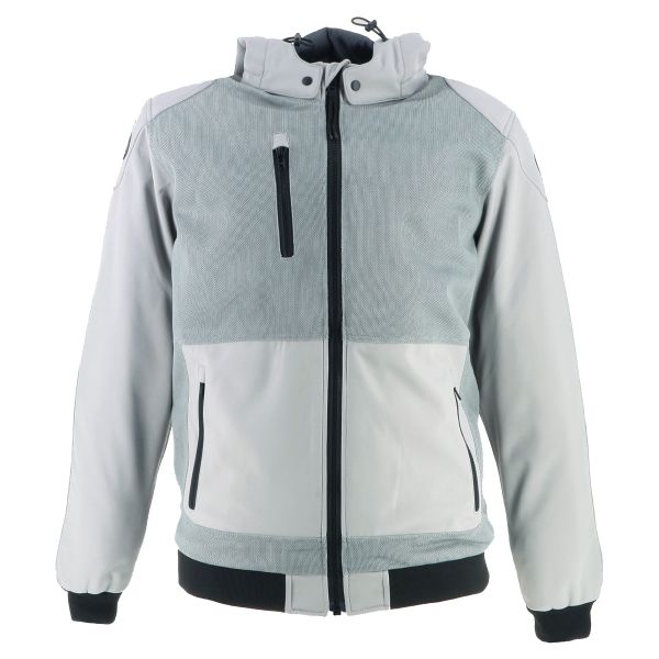 Cazadora moto Helstons Soft Air Mesh Gris