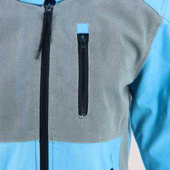 Helstons Softy Air Lady Mesh Azul Cielo Gris