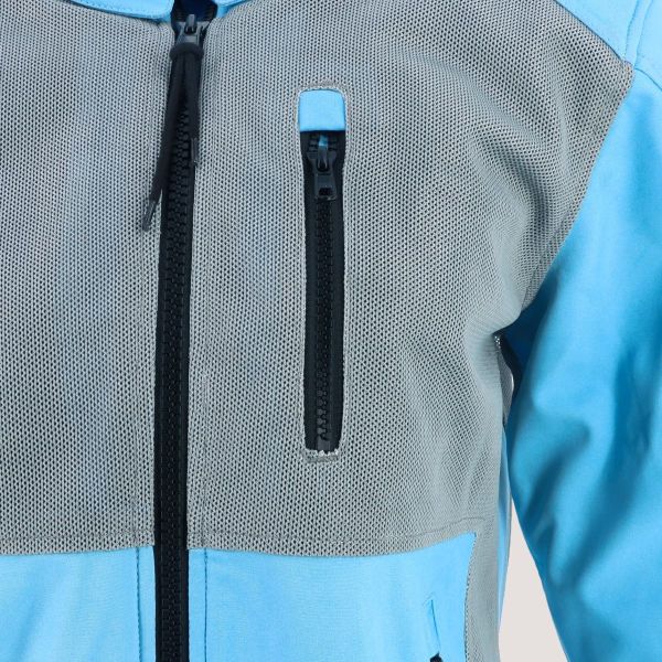 Helstons Softy Air Lady Mesh Azul Cielo Gris