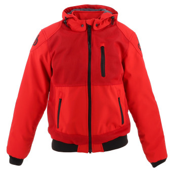 Cazadora moto Helstons Softy Air Lady Mesh Rojo