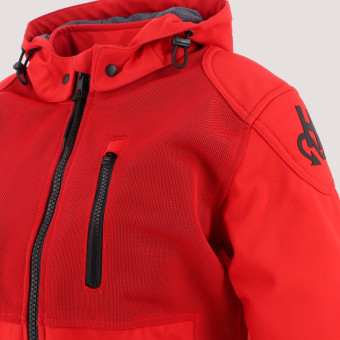 Helstons Softy Air Lady Mesh Rojo