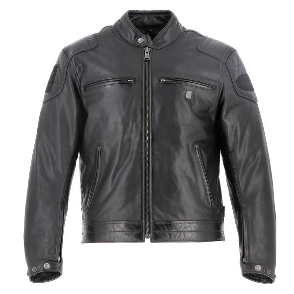 Cazadora moto Helstons Sonora Leather Buffalo Black