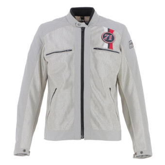 Cazadora moto Helstons Stinger Air Mesh Grey